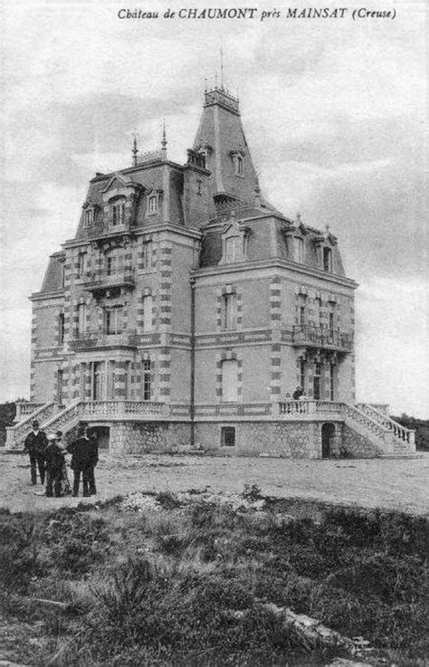 Éclairages sur le château de Chaumont à Mainsat / La Serre .